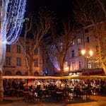 Aix illuminée à Noël