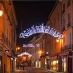 Aix illuminée à Noël