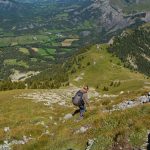 Descente vers le Col de Grisonnière